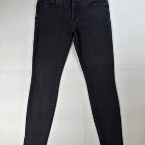 Joe's Jeans Skinny Jeans Womens Size 27 Mid Rise Stretch Black Denim